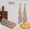 Urban Villa Fall Kitchen Towels Harvest Stripes Dish Towels (Set of 6) 20x30 Inches 100% Cotton Highly Absorbent Thanks Giving Dish Cloths & Dish Towels with Hanging Loop Quick Drying Kitchen Towels